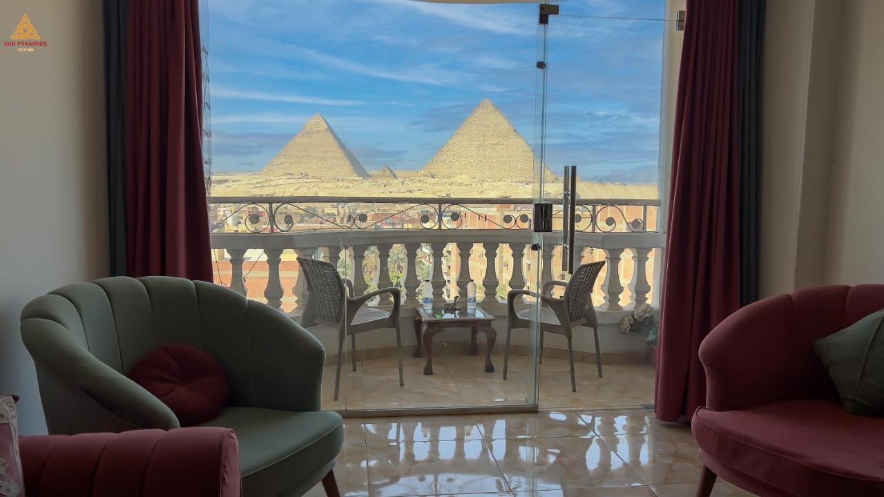 Sun Pyramids View Inn Kafret el-Gabal Esterno foto